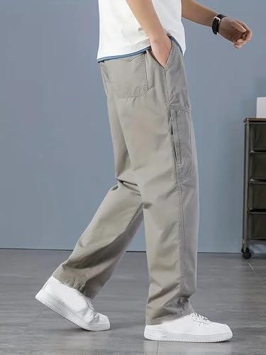 Image of Lymio Cargo for Men || Cotton Cargo Pant || Drawstring Waist Pant (Also Available in Plus Sizes) (62-65)