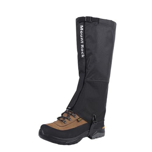 FEQDWOX Ghette da Escursionismo, Ghette per Gambe Impermeabili Oxford 600D,