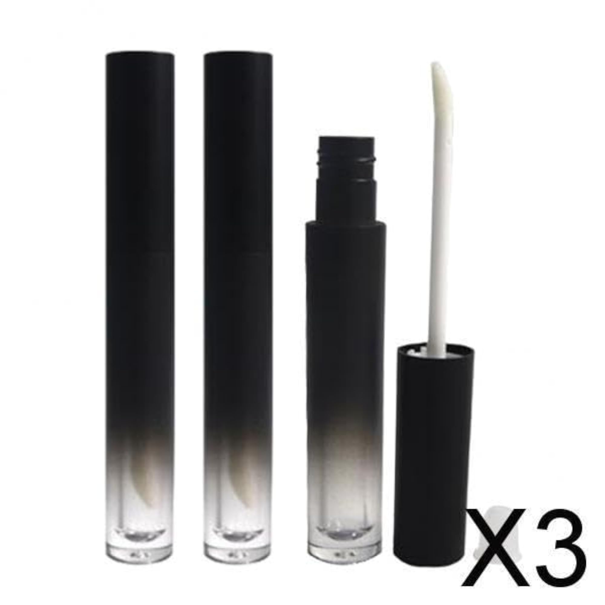 3x3Pcs 4.5ml Empty Lip Gloss Lipstick Tubes Refillable