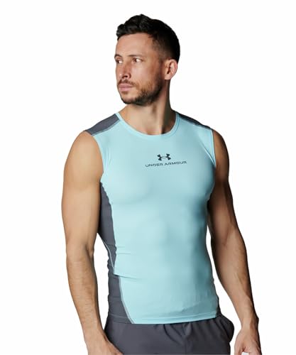 UNDER ARMOUR(アンダーアーマー) トレーニングベースレイヤー UAアイソチル ベント コンプレッション スリーブレス シャツ メンズ