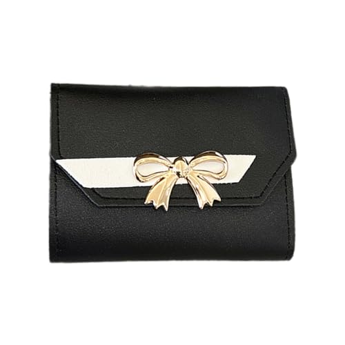 Trifold Wallet Credit Card Bank Card Cash Holder Woman Girl Short Type Coin Small Change Purse Multi Slot Clutch Wallet