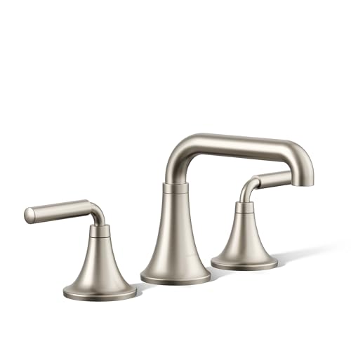 Kohler 27416-4-BN - Grifo de lavabo de baño generalizado, 1.2 GPM, níquel cepillado vibrante