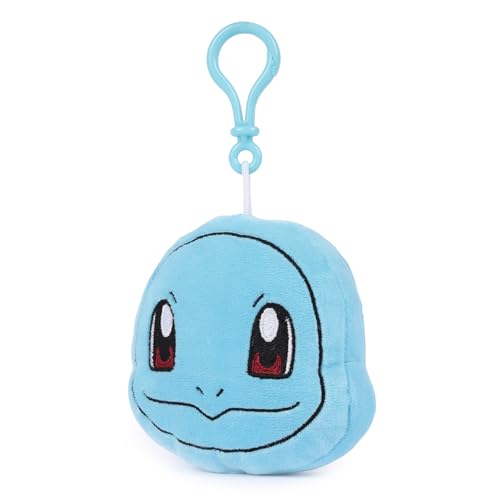 Image of Mirada Pokemon Squirtle Bagclip Soft Plush Toy - 12cm | Official Licensed Stuffed Keychain for Kids & Fans | Cute & Lightweight | Ideal Gift for Birthday /Christmas /Diwali