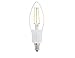 DC 12 Volt C35 E12 Warm White 2700K 2 Watt LED Filament Light Bulb MES Mini Screw Base Lamp Low Voltage Ikea Desk Top Outdoor Outside Landscape Machine Room Chandelier Pendant Night Lighting