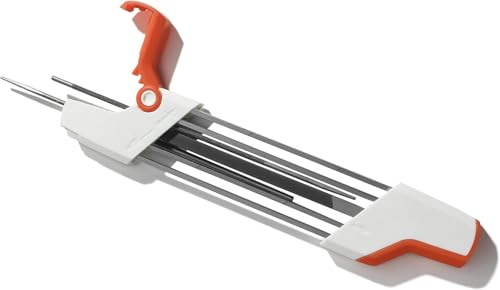 GardenP+ 2-in-1 Chainsaw Sharpener with Pitch 0.325”, File Diameter 3/16" (4.8mm) Easy File Chain Saw Sharpener Tool, Replaces 5605 750 4304