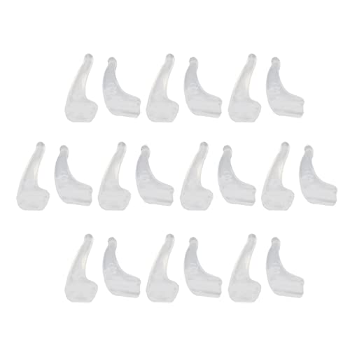 LEIPUPA 10 Pares Anti-derrapante óculos De Silicone óculos Aperto Da Perna Titular Titular Ganchos D