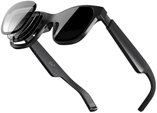 XREAL Air 2 Pro AR Glasses, The Ultimate Wearable Display with 3-level Electrochromic Dimming, 75g 120Hz 130", Smart Glasses, Gaming monitor, Compatible with iPhone 15/SteamDeck/ROG/Mac/PC/Android/iOS