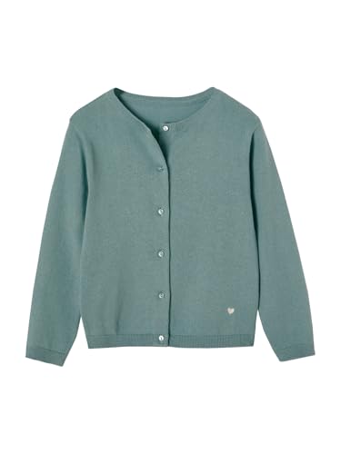 Vertbaudet Mädchen Strickjacke Basics smaragdgrün 98/104