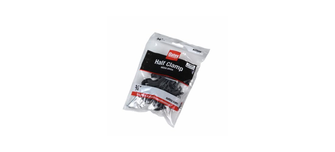 Oatey 33911 Colliers de tuyau, gris, 0,75"
