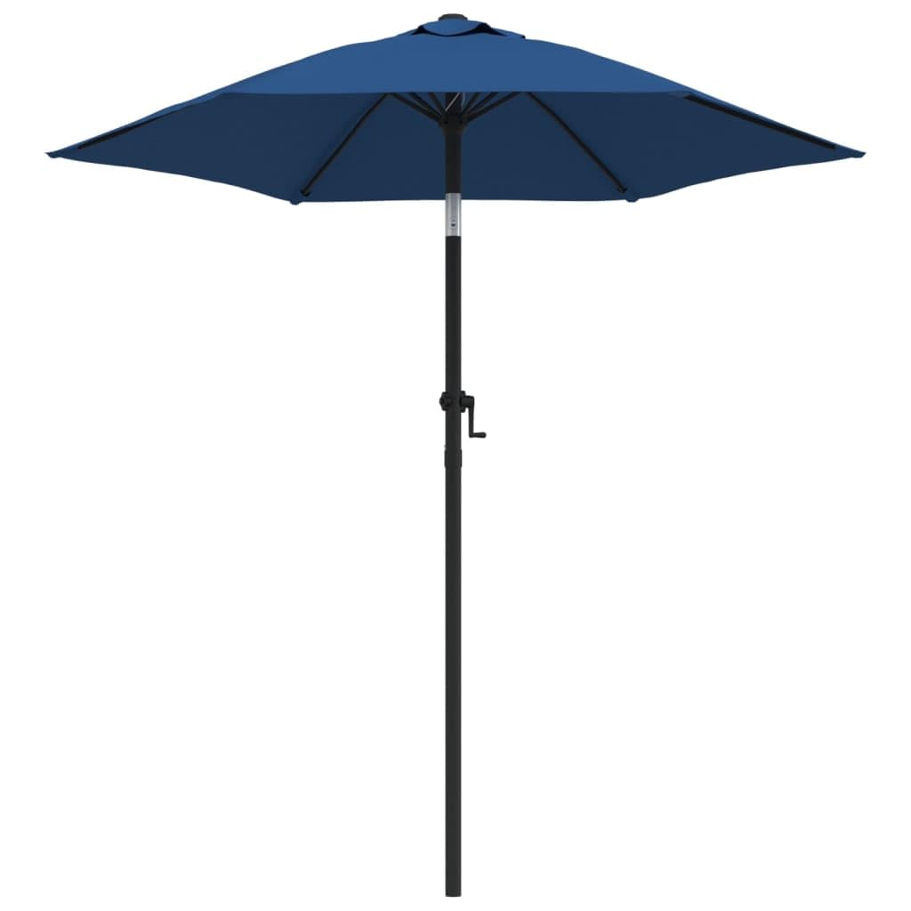 vidaXL Sonnenschirm Gartenschirm Ampelschirm Schirm Strandschirm Aluminium