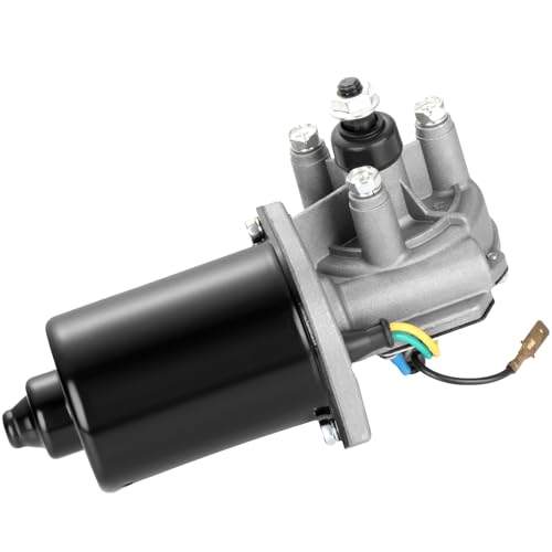 Image of ROADFAR Front Windshield Wiper Motor Compatible with 1998-2001 for Dodge for Ram 1500 Replace 85-3024,AA1853024,PPWPM3024,WPM3024,55076549AH 601-303 620-00826 4 Pin