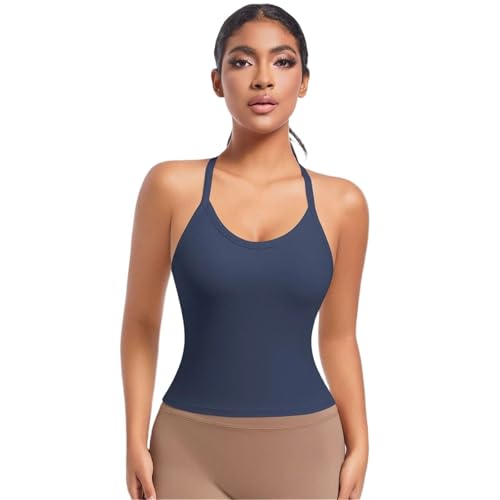 Top deportivo de fitness para mujer GUOYUXIAO chaleco ergonómico premium de yoga