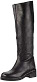 Nappa leather Shabbies Amsterdam Damen SHS0784 Boot, Black, 39 EU