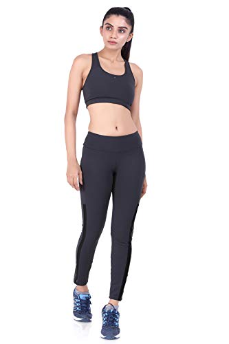 Image of Women's JUST-Dry Ankle Length Gym Workout Yoga Fitness Active Sports Pants