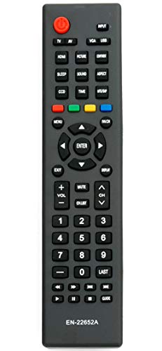 ALLIMITY EN-22652A Remote Control Replacement for Hisense TV 32A300M 32K20N 32K26 32K26NUS 32K360 40K360 50K360G 50K362 50K362G EN22652A LHD32A300MUS LHD32K20NUS