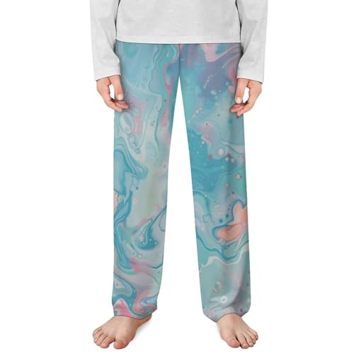 Psychedelic 80's 90's Holographic MarblingChildren's Casual Pajamas110CM