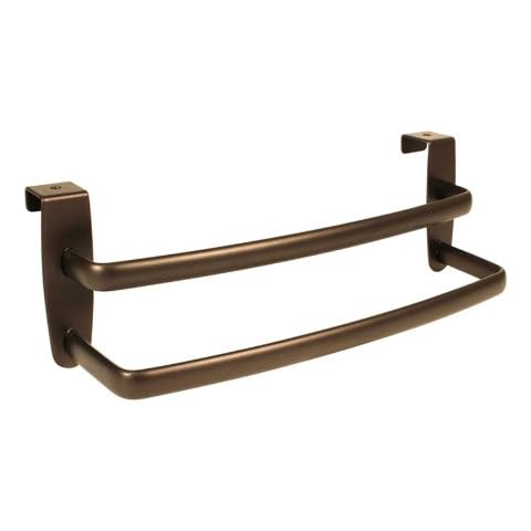 iDesign Axis Bronze Dish Towel Bar Rack Cover