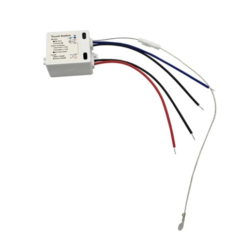 220V On/OFF Interrupteur Tactile Pour Corps Métal Lampe Energy Saving Light