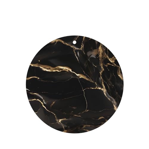 Black Gold Marble hojas aromatizantes para auto miniatura 1
