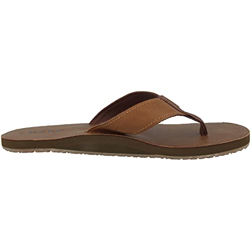 Reef R0232BZB Mens Leather Smoothy Flip Flop thumb #2
