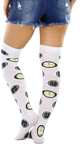 Image of ToBeInStyle Women's Over The Knee Knit Thigh High Warm Socks