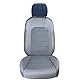 Sitwell ergonomische Kopfstütze Kopfkissen Nackenstütze, passend für Fast alle Sitze, Maße 24,5 x 18 x 4cm, Stoff schwarz