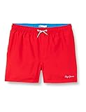 faldas largas de moda 2017 juveniles Beachwear for boy Pepe Jeans Sammy Bañador de una Pieza, 255 Rojo, 16 años para Niñas