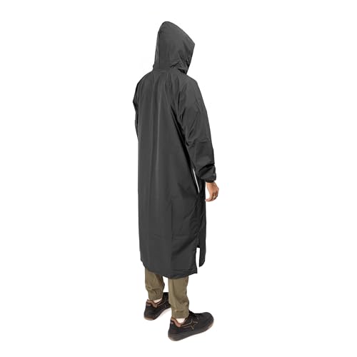 Image of TRIPOLE Rain Poncho for Men & Women | Waterproof Lightweight TPU Coated Nylon Unisex Poncho | For Travel, Trekking & Hiking | 30L Backpack Compatible