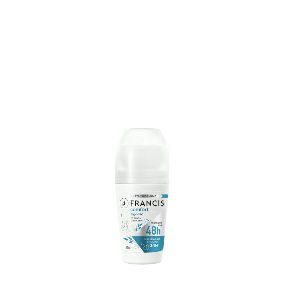 Desodorante Roll On Branco Francis 50Ml