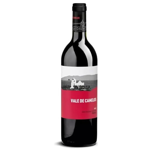 Delinat Vale de Camelos 2023 – Portugiesischer Bio-Rotwein trocken aus dem Alentejo – Kraftvolle Cuvée, aromatisch & frisch (1 x 0,75l)