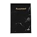 Produktbild Tamkyo Mode Damen MMNner Pass Etui Pu Marmor Reise Dokumente Kredit Karten Inhaber Kleine Brieftasche GeldbbRse Tasche Tasche Schwarz