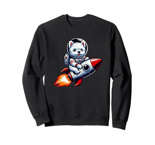 West Highland ホワイトテリア 宇宙飛行士 火星 犬好き トレーナー