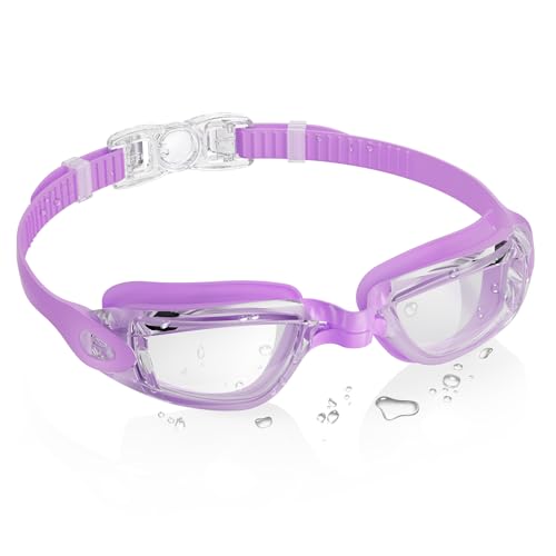 Image of Aegend Swim Goggles, Swimming Goggles No Leaking Full Protection Adult Men Women Youth