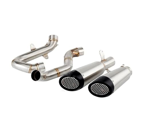 Silencieux pour Moto pour Ducati Streetfighter V4 pour Street pour Fighter V4S 2020-2022 Silencieux D'échappement pour Moto avec Tuyau Liaison À Enfiler...