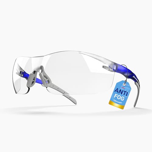 31kO1KV8QIL. SL500 IMPACTABLE Pickleball Safety Glasses – Fit-Enhanced ANSI Z87.1, Anti-Fog, UV & Impact Resistant Eyewear for Sports, Work & Shooting – No-Slip Grip – 1 Pack