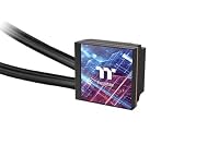Thermaltake MAGFloe 360 Ultra ARGB Sync AIO 360mm, 3,95" LCD 480x480, 3x SWAFAN EX12 ARGB, MagForce 2.0, leise, Intel LGA1851/1700, AMD AM5, Schwarz – Ansicht 5