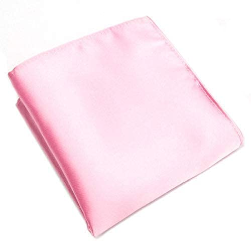 Image of Satin Pocket Square for Men Wedding Handkerchief for Suit Blazer Tuxedo Mens Formal Pocket Square Stylish Party Business Office Groom Accessory Soft Polyester Silk Satin Hanky