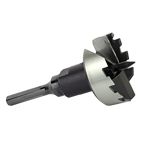 Greycore Tools Self-Feed Drill Bit – 2-Cutter Self Feed Drill 3-Inch – Professional Boring Drill Bits For Woodworking – Aggressive Feed Screw Thread For Fast And Smooth Drilling #TOP1