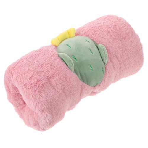 OFFSCH hand warmer muff portable hand warmer pillow with cactus pattern, reusable soft comfort hand pillow for winter outdoor activities for women