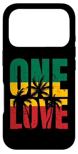 Rasta Reggae One Love Palm Tree Rastafari Jamaican Vacation X}zP[X iPhone 17 Pro p