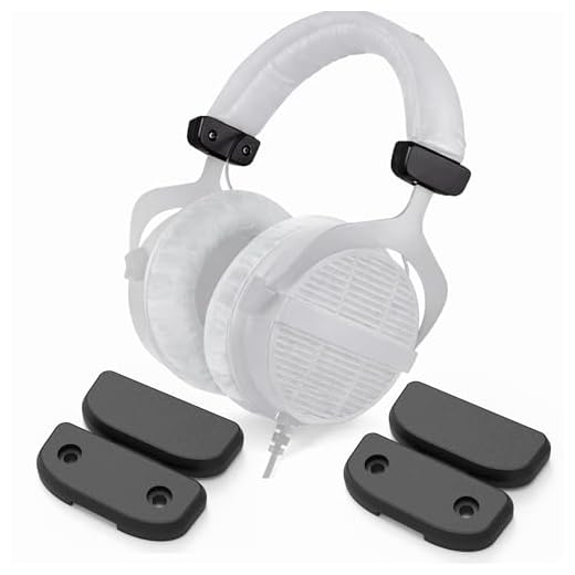 Sintrix Fab Reparatur-Kit Schieberegler/Slider für Kopfbügel – kompatibel für Beyerdynamic DT 770 PRO, DT 880, DT 990 PRO, MMX 300 – Ersatzteil zur Wiederherstellung der Höhenverstellung