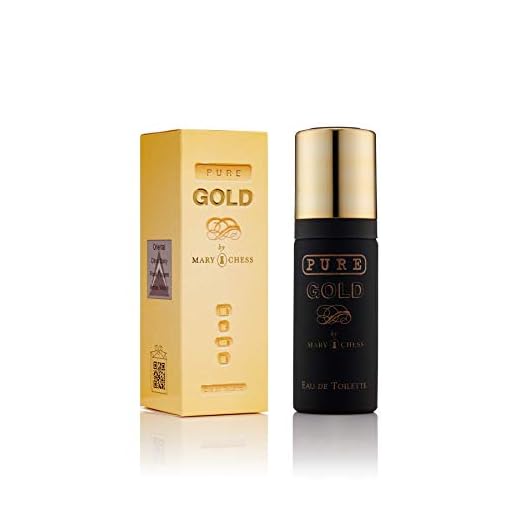 Milton-Lloyd Pure Gold by Mary Chess - Fragrance for Men - 50ml Eau de Toilette