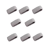 Lyxtiorn 8 Stück Bettdeckenclips, verbesserte rutschfeste Bettbezug-Clips, um die Bettdecke an Ort und Stelle zu halten, Bettdecken-Halter, Fixierer ohne Nadeln (grau)