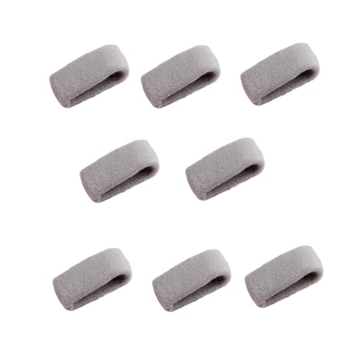 Lyxtiorn Pack-of-8 Duvet Clips, UPGRADED Non-Slip Duvet Cover Clips to Keep Duvet in Place, Comforter Quilt Gripping Holder Fixator without pins (Gray)