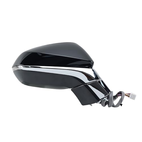 15�s���E�B���O�~���[�A�q�[�^�[�t�������v�A�܂肽���ݎ��������A�u���C���h�T�C�h�h�A�~���[�A�Z���u���A�ƌ݊��������� ���N�T�X NX200t NX300 NX300h 2015-2021 �u���b�N(Right Side)