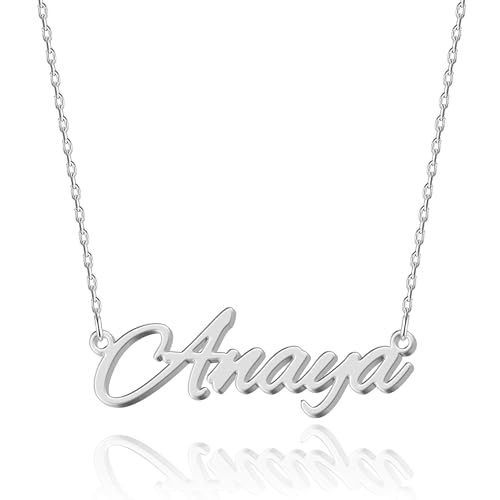 Collier personnalisé or 18 carats et argent sterling prestige