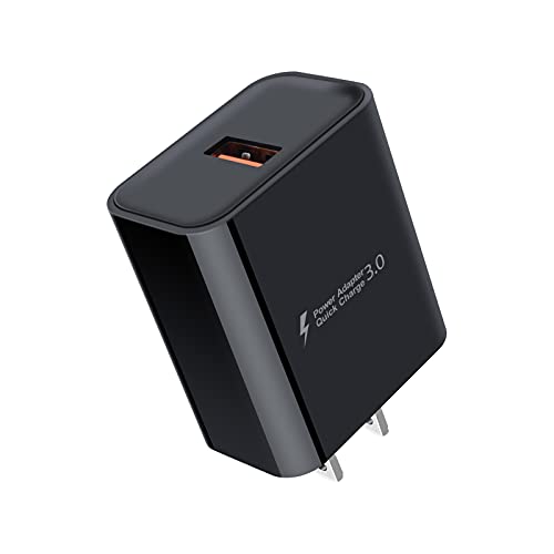 USB Charger Plug,Quick Charge 3.0 Fast Charging Block Wall Charger Cube Box for iPhone,Samsung Galaxy S23 A14 A54 S22 S21 Note20 S10 A10e S9 S8 A53 A21 A34 A51 A13 A03S A50 A12,LG V60 G8,Moto,Android