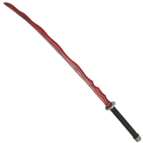LALAPORT 46 Inch Medieval Fantasy Elden Ring Foam Sword for Video Game, Cosplay Costume Prop, Collection, Gift (Rivers of Blood)