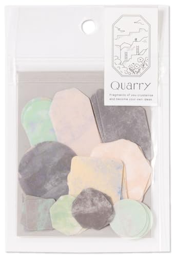 いろは出版 Quarry stone seal【beige mix】GQF-03