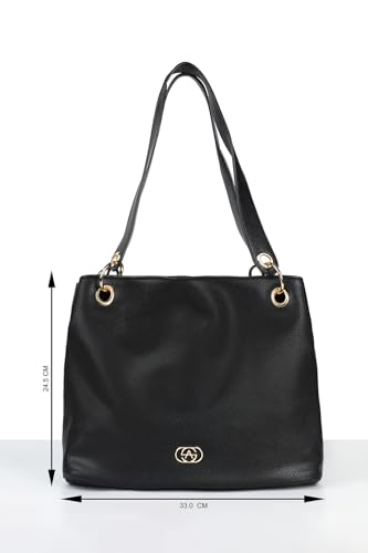 Image of Allen Solly Allen Solly Women Black colour Handbag